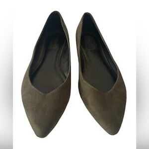Coach and Four Classic Hunter Faux Suede Women's Flats